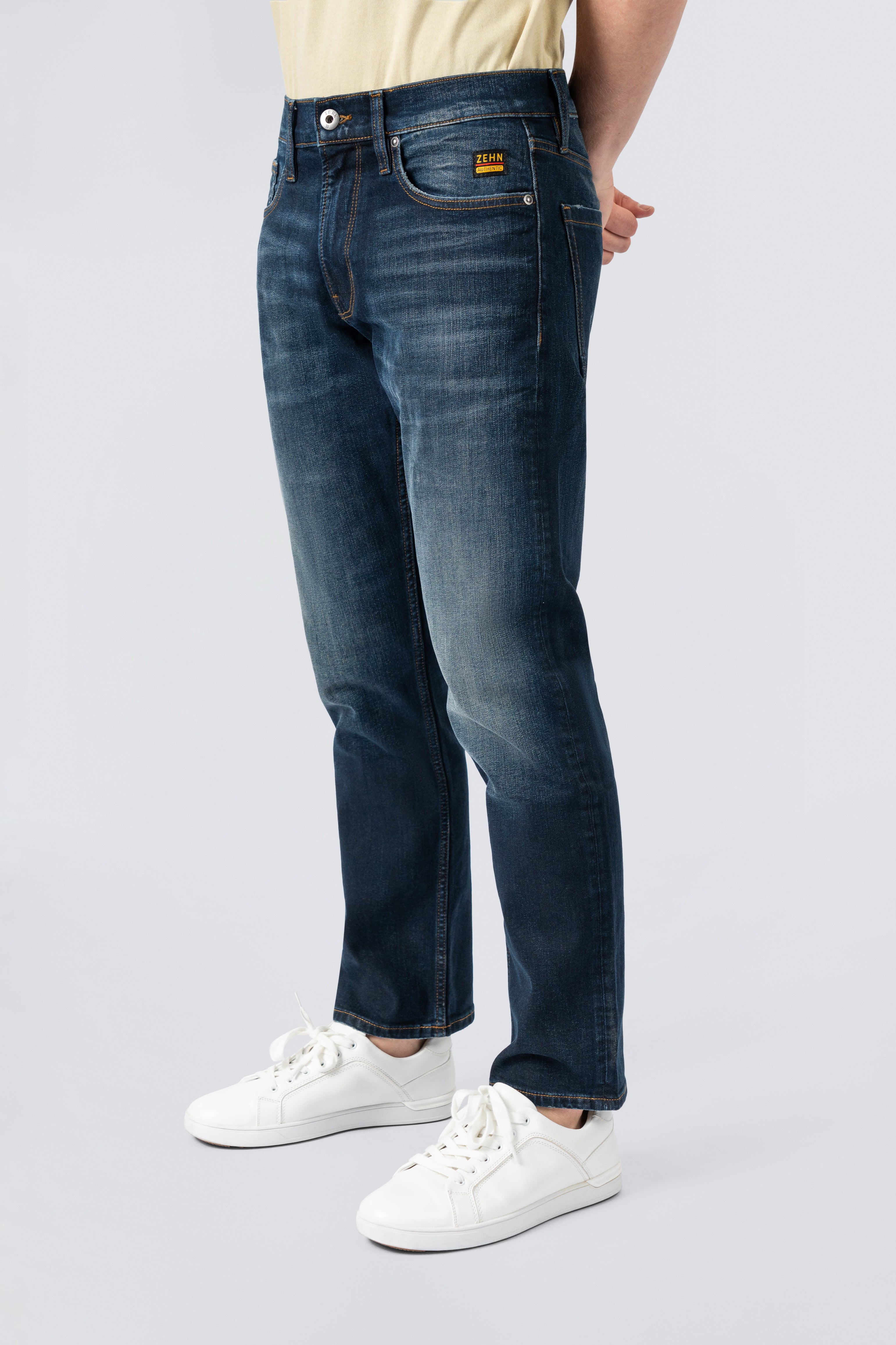 Rivet - Jeans aus Stretch Baumwolle