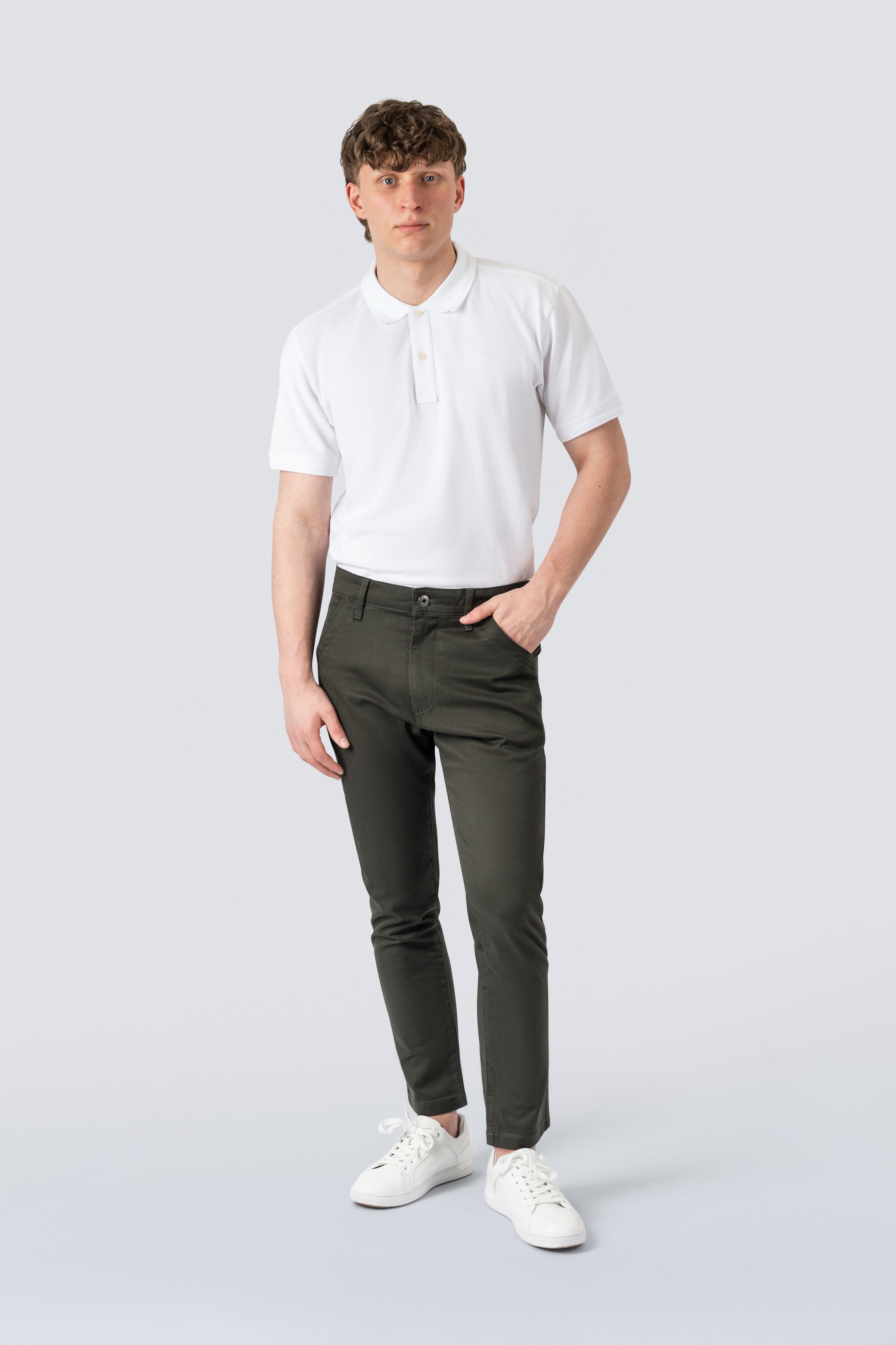 Signature - Chinohose aus Stretch Twill