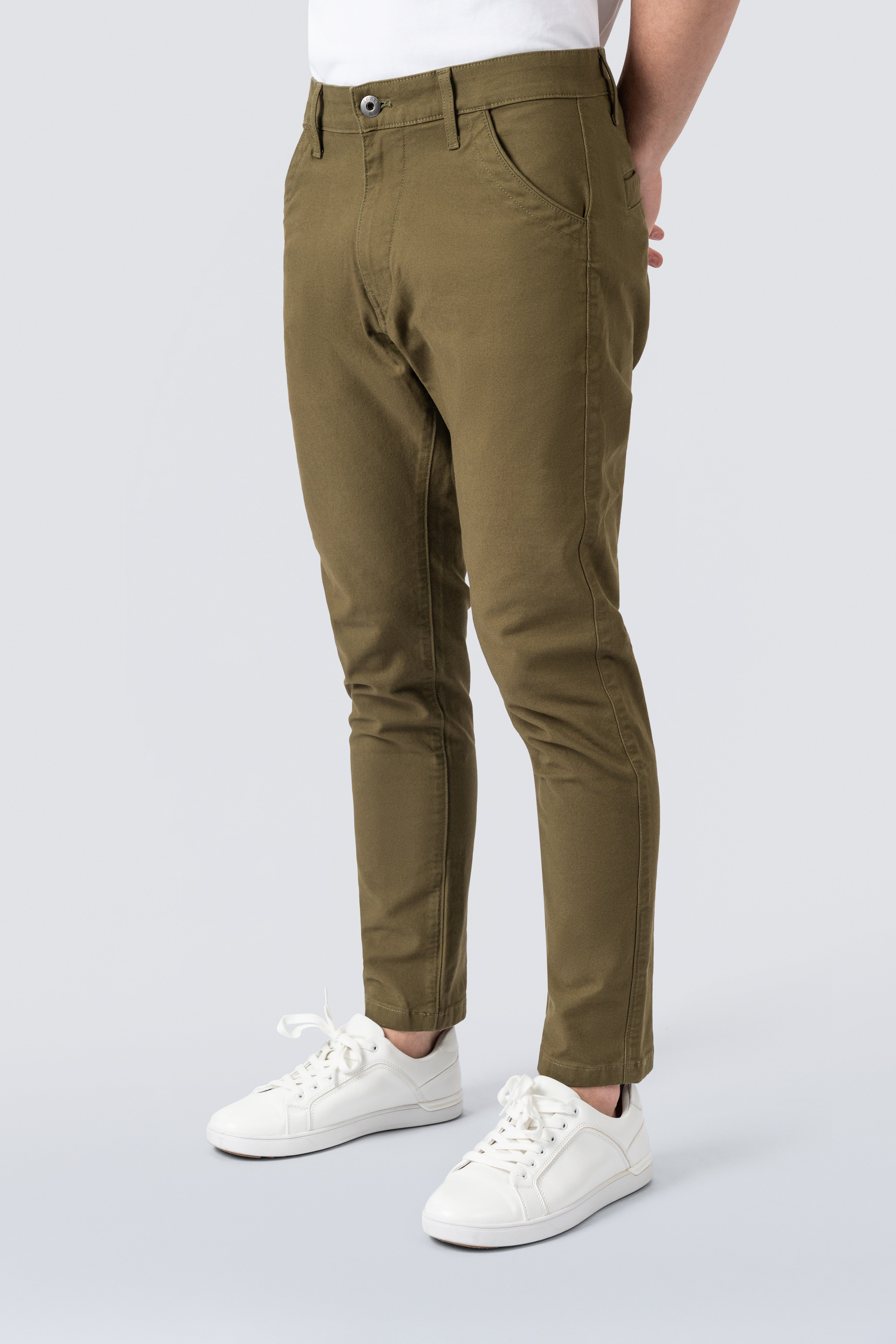 Signature - Chinohose aus Stretch Twill
