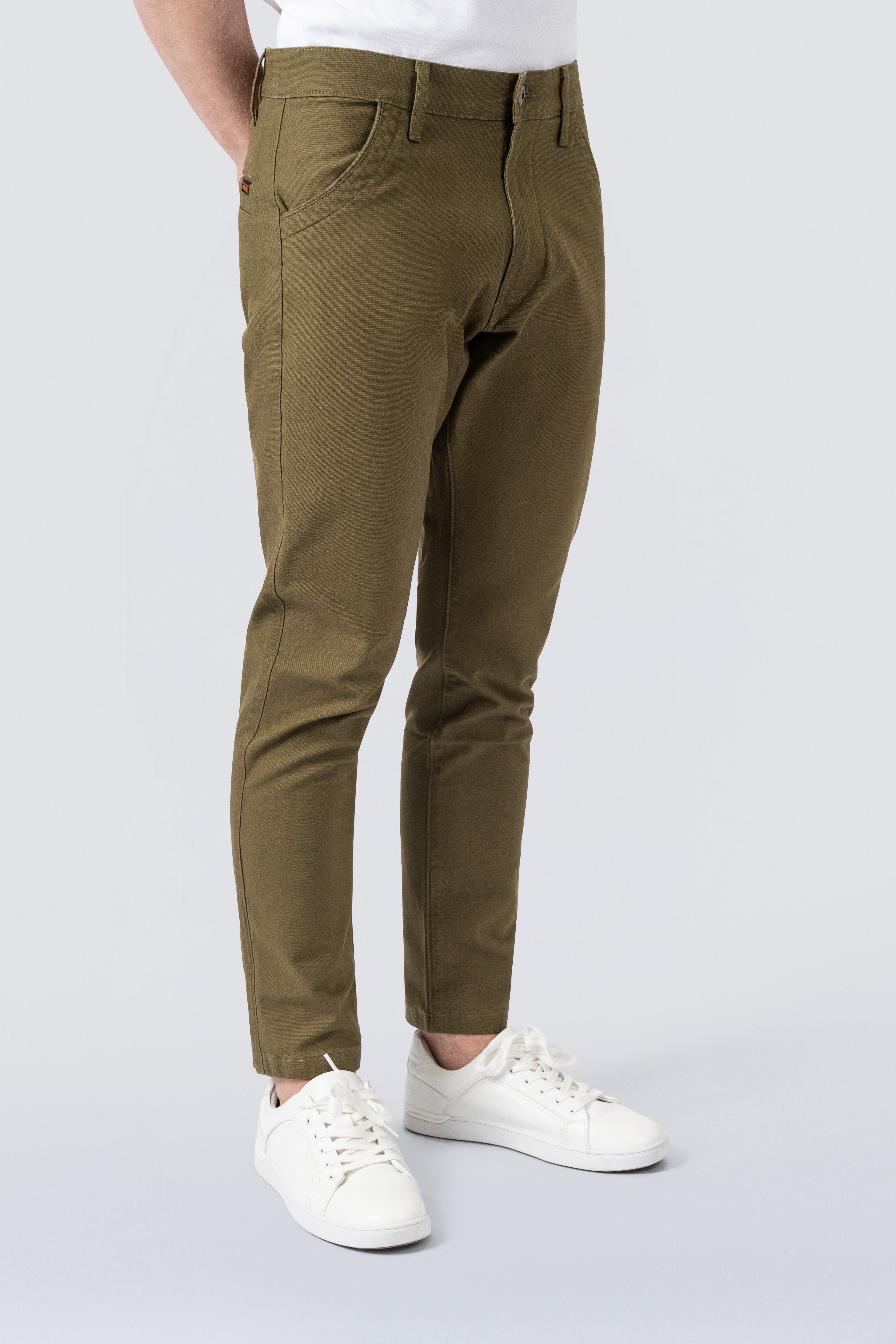 Signature - Chinohose aus Stretch Twill