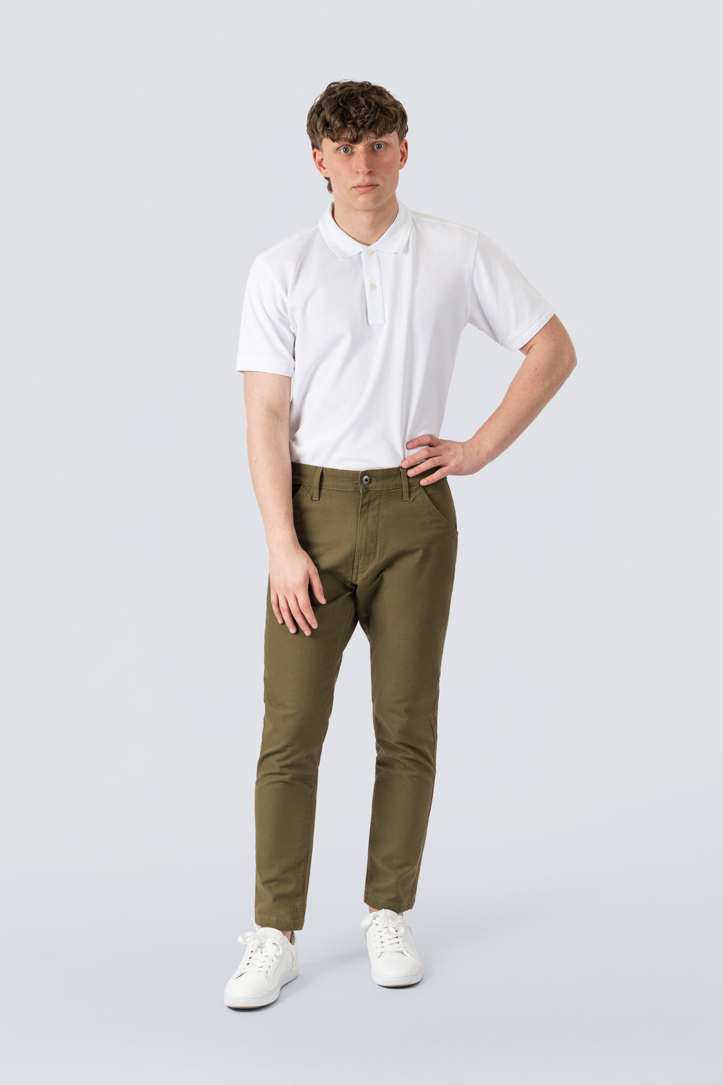 Signature - Chinohose aus Stretch Twill