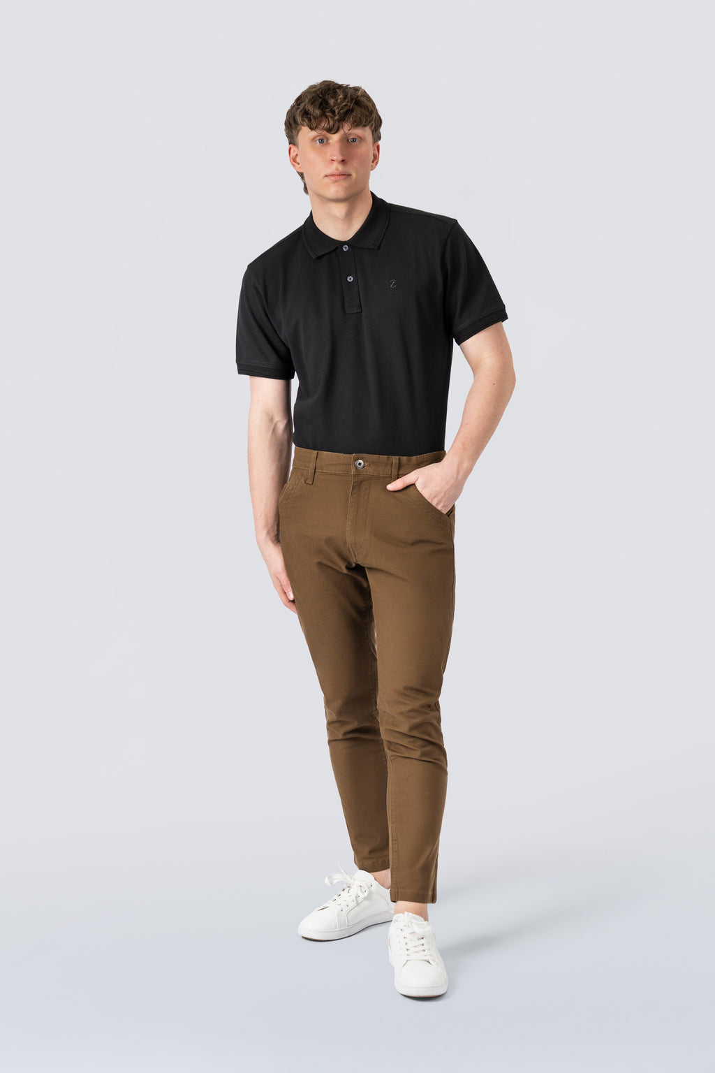 Signature Canvas – Stretch-Chinohose