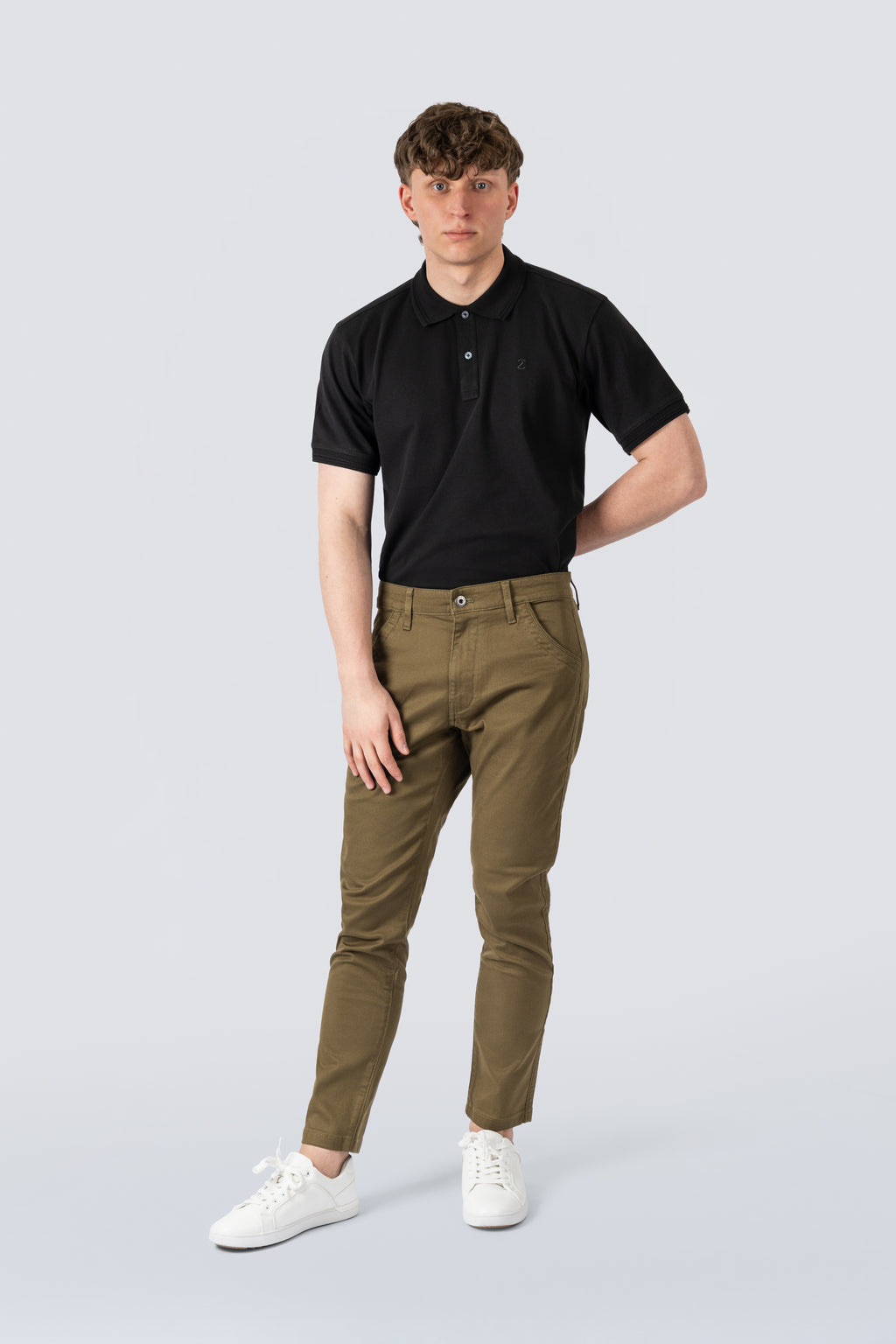 Signature - Chinohose aus Stretch Twill