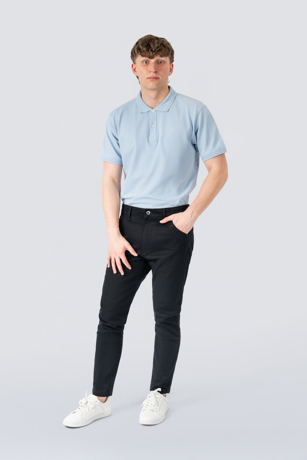 Signature - Chinohose aus Stretch Twill