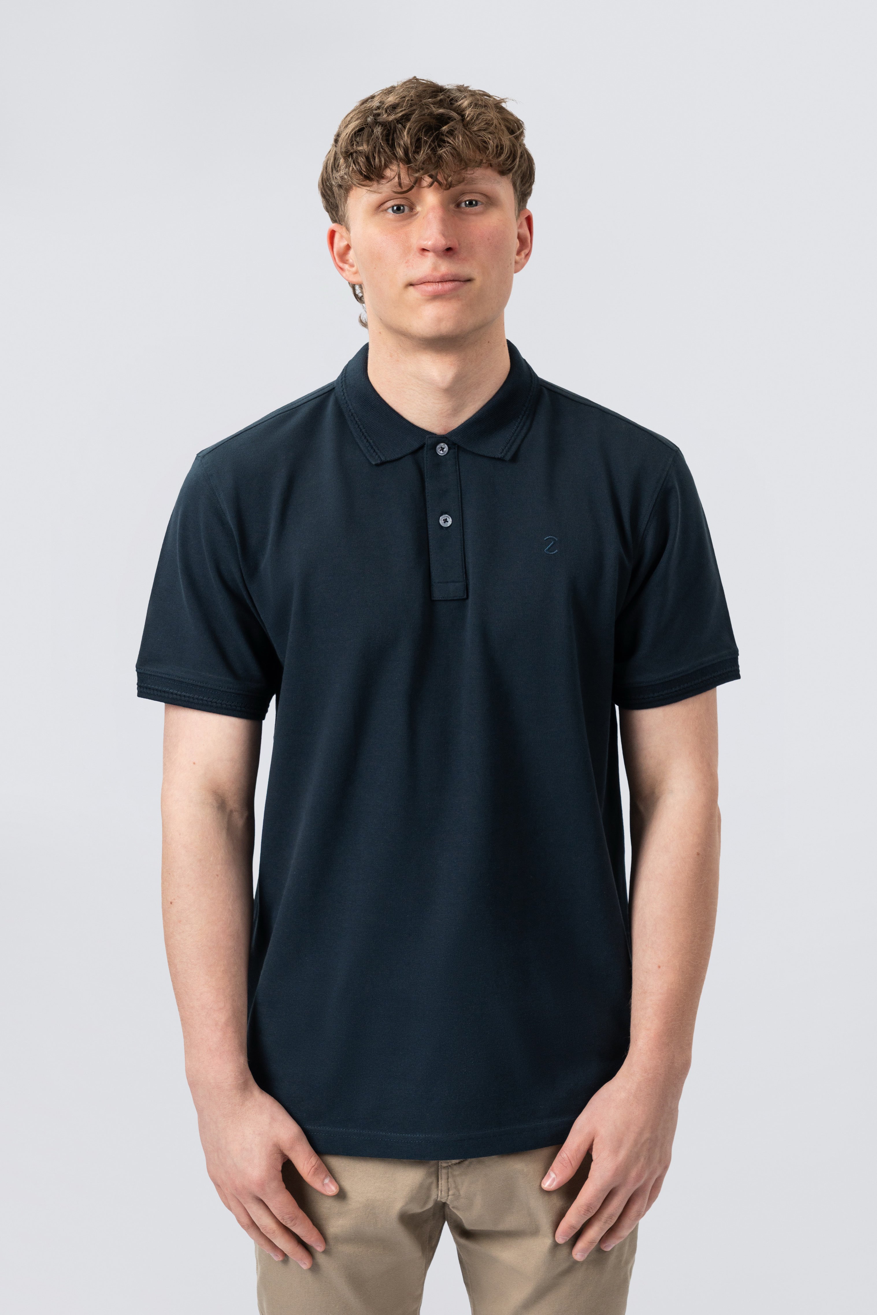 Contour - Polo Shirt aus Premium Baumwolle