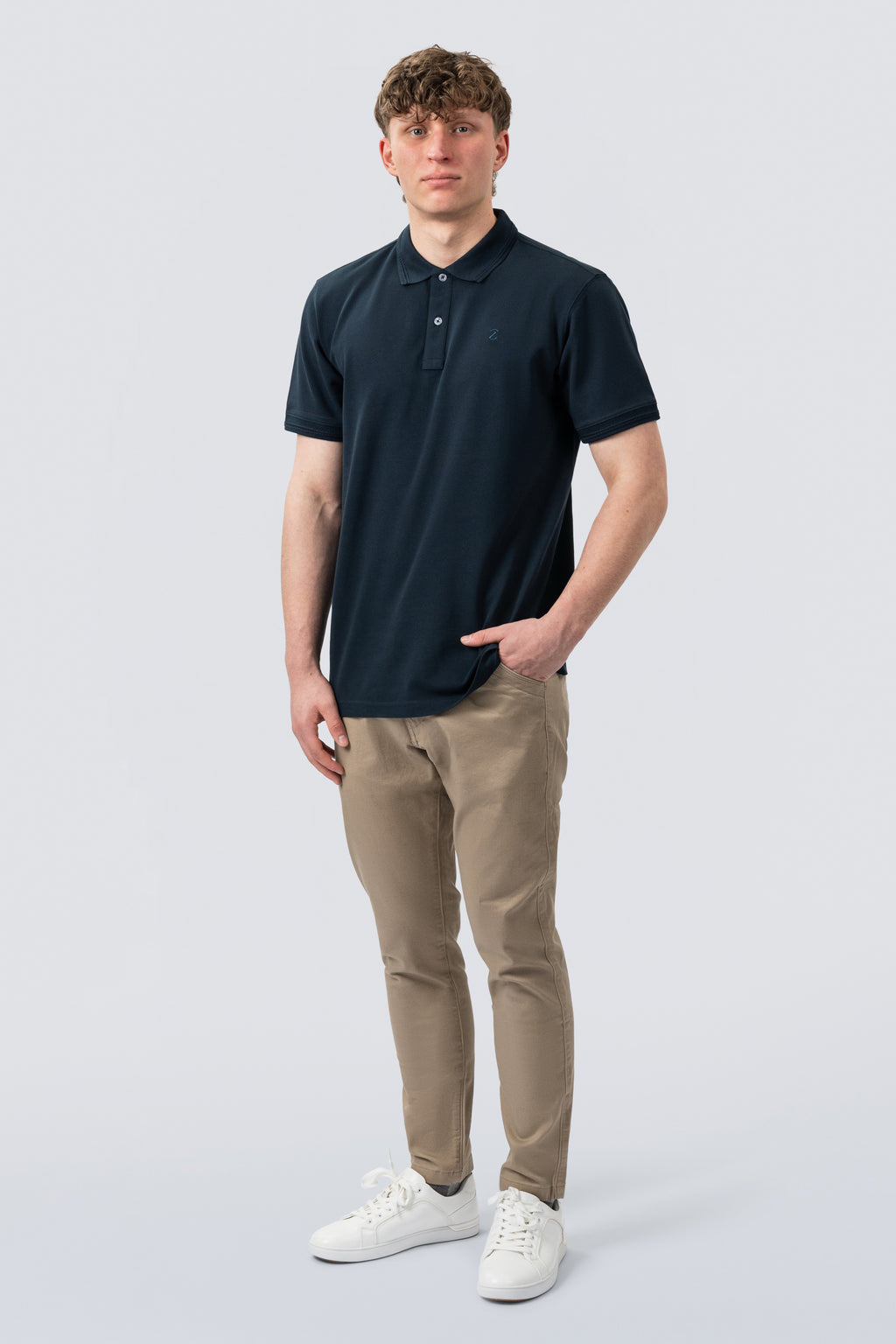 Contour - Polo Shirt aus Premium Baumwolle