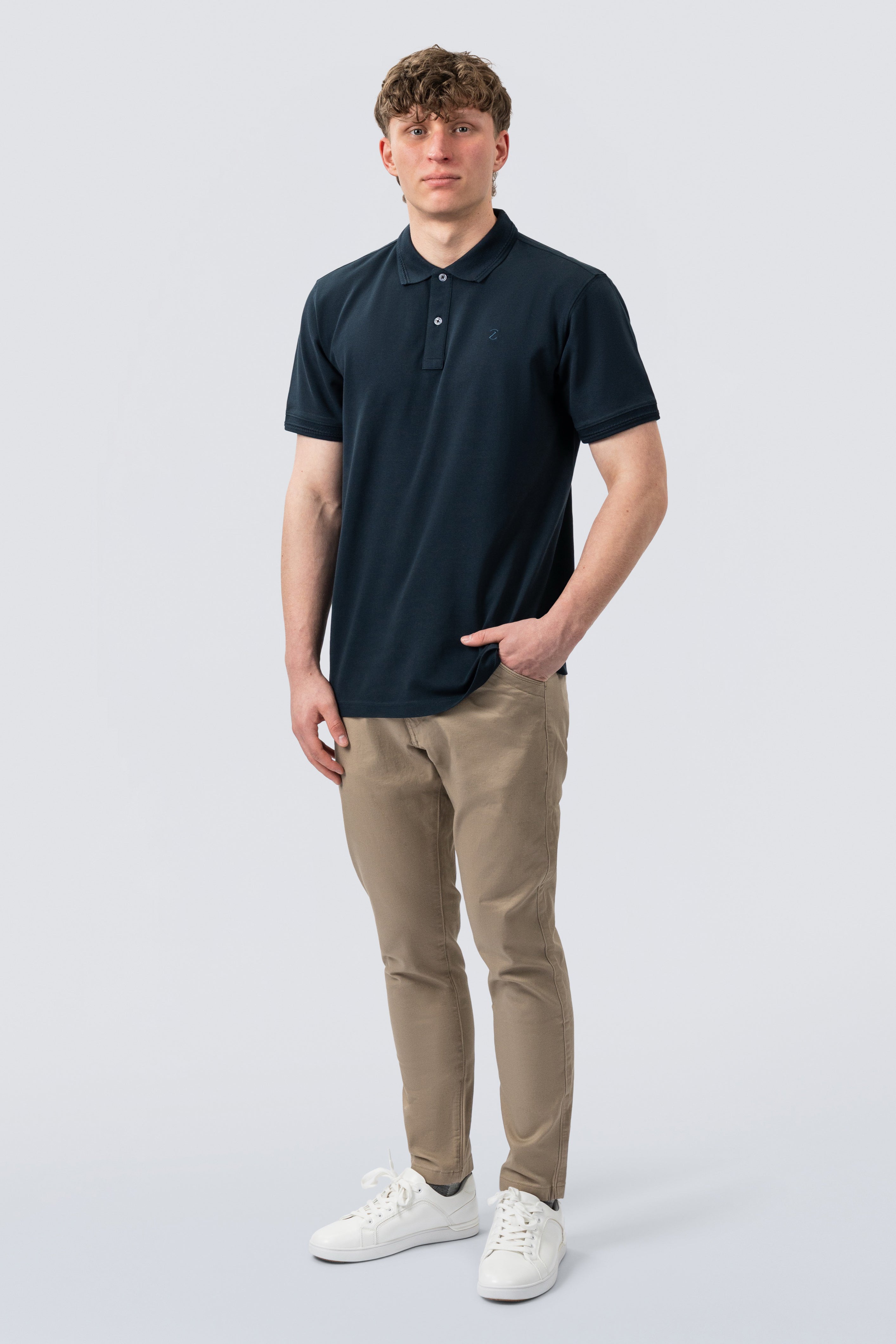 Contour - Polo Shirt aus Premium Baumwolle
