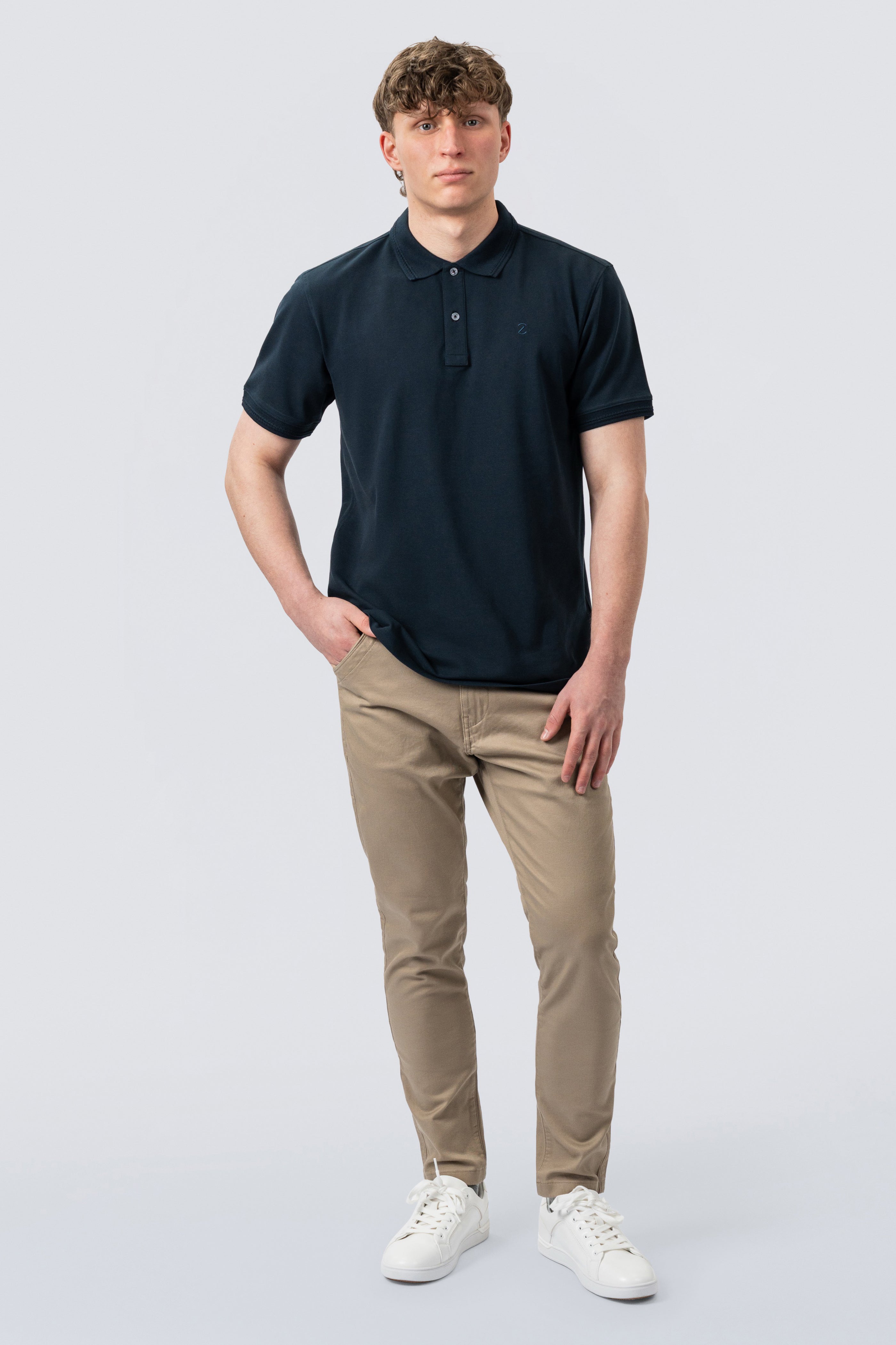 Contour - Polo Shirt aus Premium Baumwolle