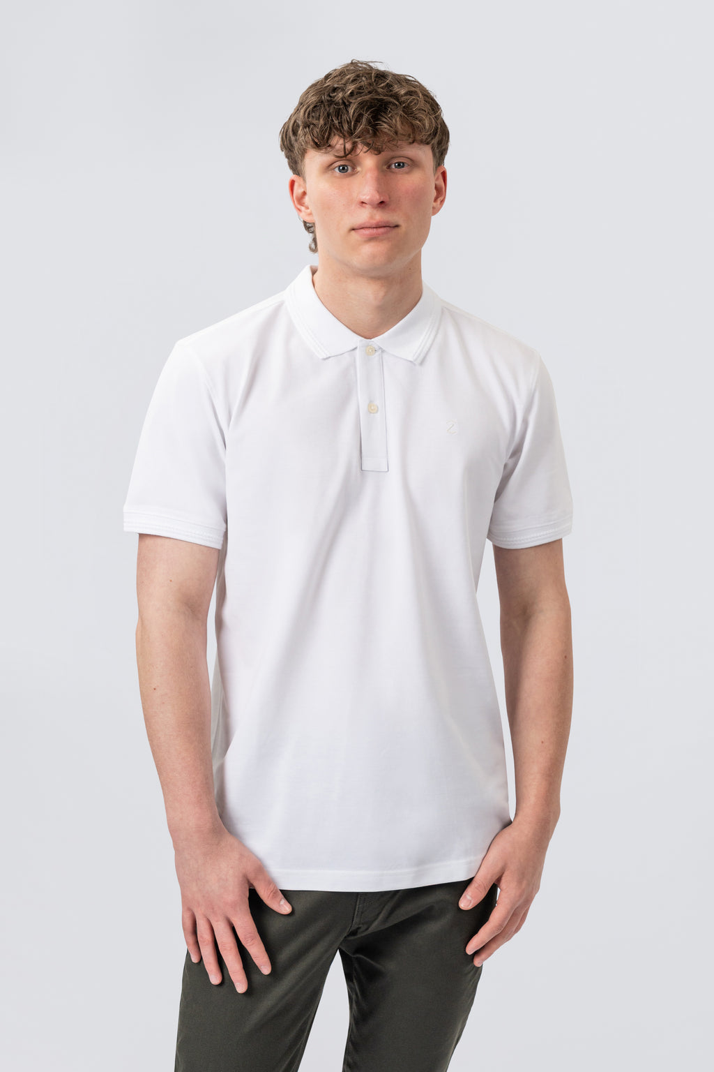 Contour - Polo Shirt aus Premium Baumwolle