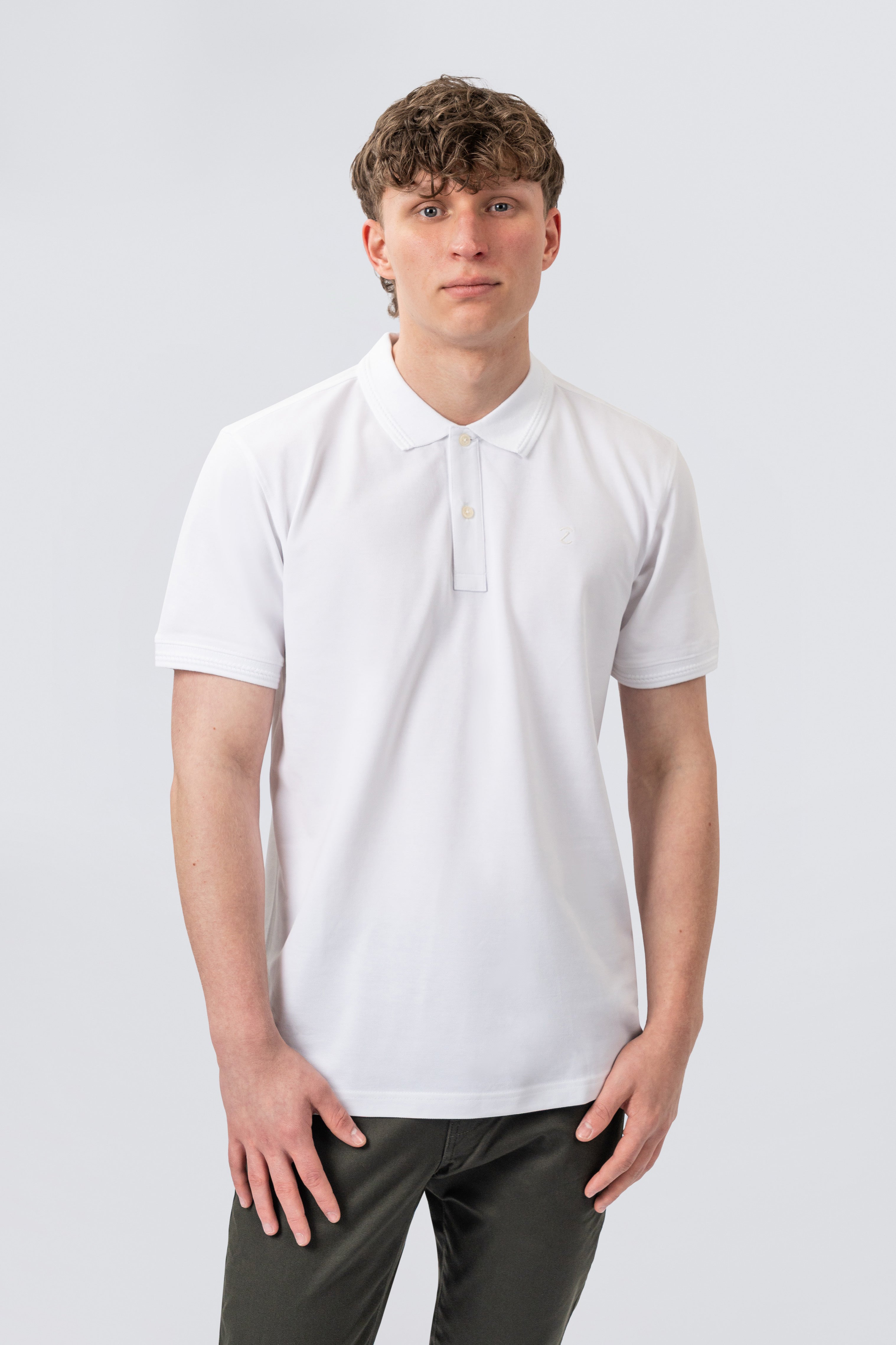 Contour - Polo Shirt aus Premium Baumwolle