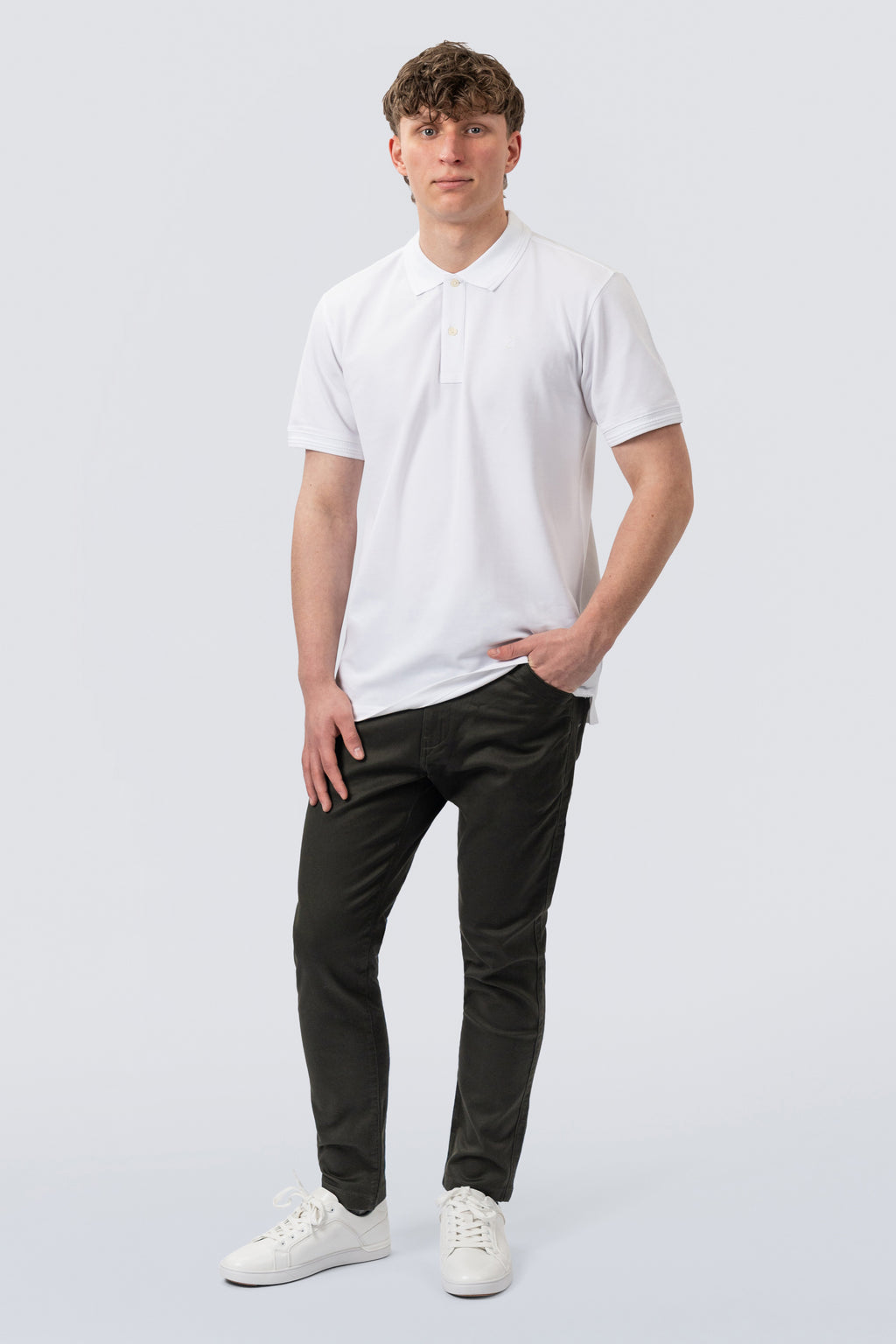 Contour - Polo Shirt aus Premium Baumwolle